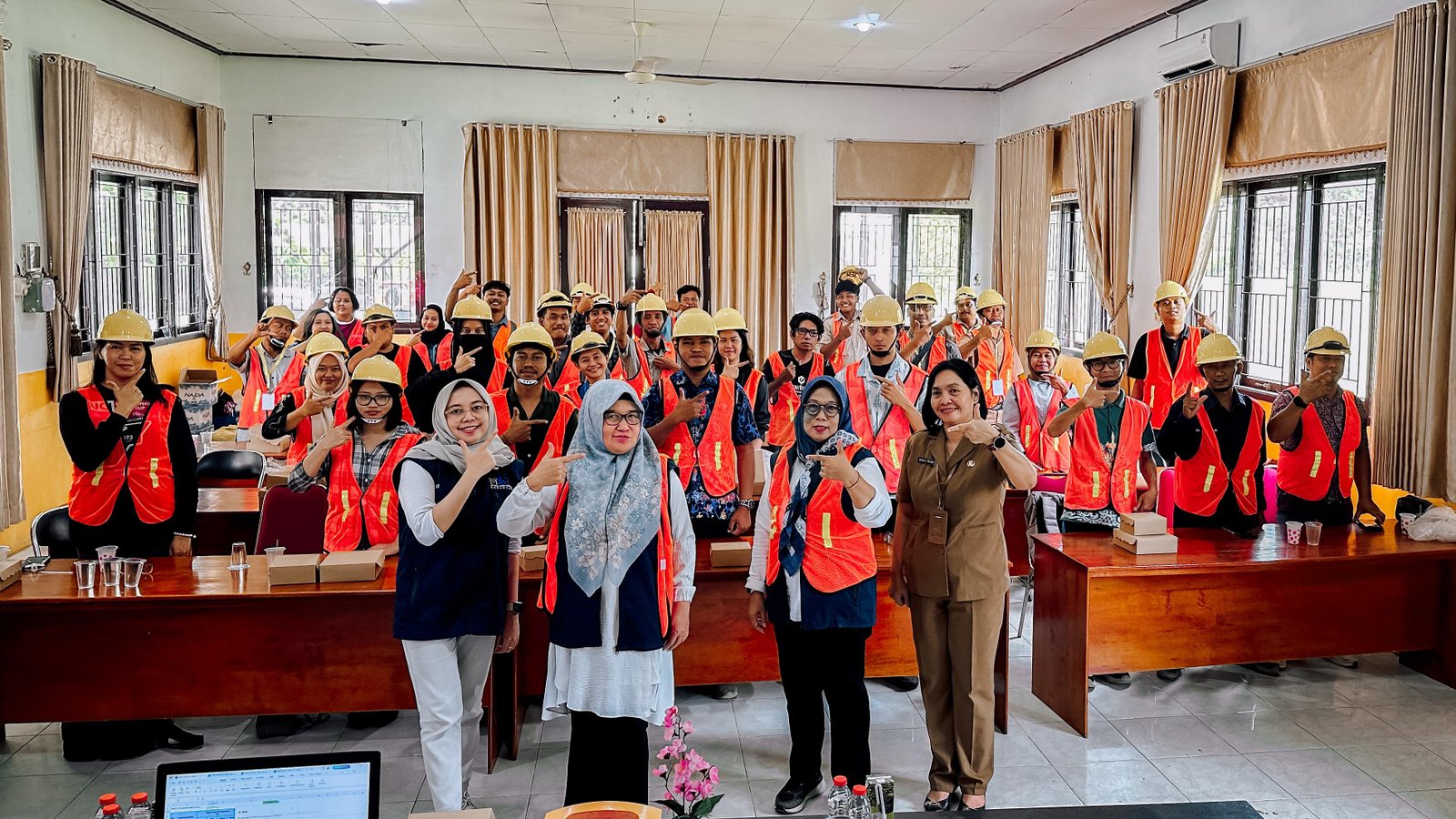 Uji Petugas K3 Dinas PU Lamandau dengan Peserta Antusiasnya!